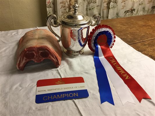 Award winning lamb